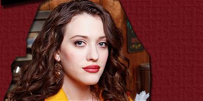 打工姐妹花Kat Dennings 仿古紅唇秀性感