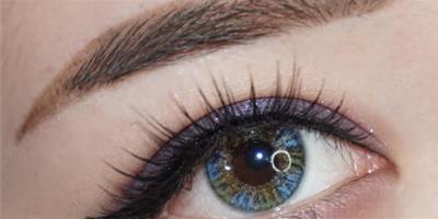 藍紫色眼影畫法 深邃眼妝教程
