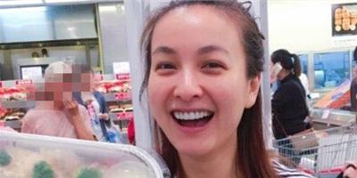 吳昕素顏逛超市 女星素顏生活照PK誰最美