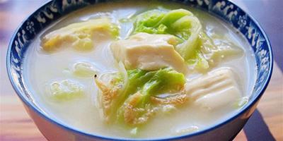 白菜豆腐湯減肥食譜 排毒減肥促消化