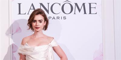 蘭蔻 (Lancome) 代言人麗莉·柯林斯 (Lily Collins) 受邀出席第51屆臺灣電影金馬獎頒獎盛典