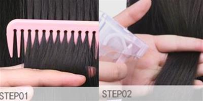 簡單的圓筒塑膠捲髮器步驟圖 拯救手殘党打造美麗秀髮