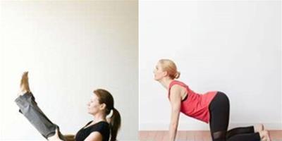 產後瘦身瑜伽六式圖示 讓您輕鬆瘦回來