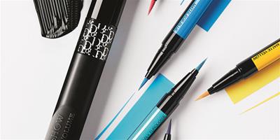 迪奧(Dior) 推出全新眼部彩妝產品Diorshow，天才眼線筆、豔盈密睫毛膏讓你隨心所欲演繹各種色彩
