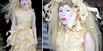 Gaga最新“死屍妝” 化妝前後天使變魔鬼