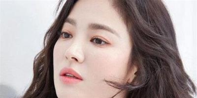 女神宋慧喬皮膚的美麗是韓國的象征
