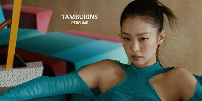 Jennie 成為TAMBURINS品牌代言人