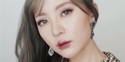 2015秋冬韓國流行妝容 超有範的巧克力唇色妝容