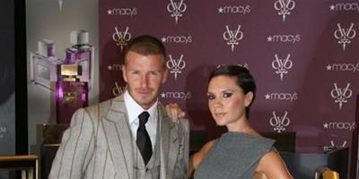 大衛·貝克漢姆 David Beckham 夫婦梅西百貨Macys宣傳個人品牌香