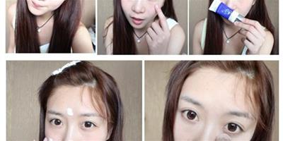 韓國清新無痕裸妝教程 甜美清純透明感妝容