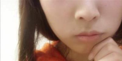 網友林子分享美瞳的無辜大眼妝