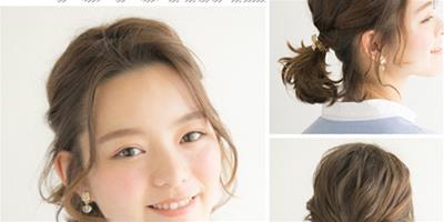 日系髮型怎麼打造 短髮紮發靚麗脫俗