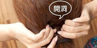 紮發+盤發 打造甜妞兒時尚髮型