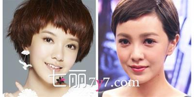 女星短髮髮型圖片Look 郭采潔李宇春周迅大PK