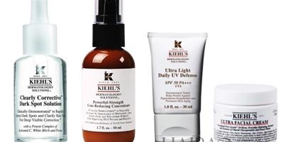 科顏氏 (Kiehl's) 美膚四件套——海報時尚網試用中心申請，秋燥時節的完備呵護！