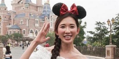 林志玲迪士尼亮相 側編發大方優雅又可愛