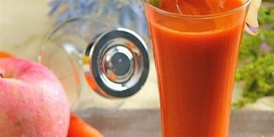 蘋果胡蘿蔔汁的做法 美容養顏的天然食品