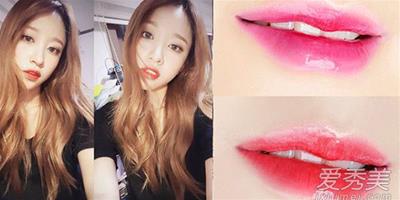 確定畫對了？韓國彩妝師公開染唇妝真正步驟