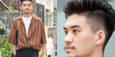 男士髮型設計與臉型搭配 日本型男示範帥氣短髮